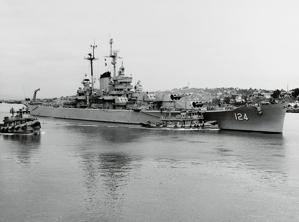 List of Oregon City Class Cruisers Warships History